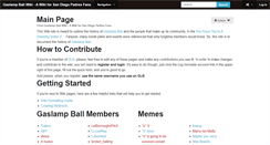 Desktop Screenshot of glbwiki.creanium.net