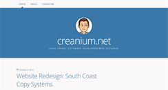 Desktop Screenshot of creanium.net